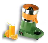 WENNEWU Presse-Agrumes Électrique Orange et Citron, Extracteur de Jus d'Agrumes à Couvercle Vis avec 3 Hélices de Pressage, Vitesse 1400 TR/Min, pour Salon de Thé et Restaurant Occidental