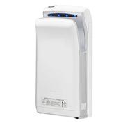 WENNEWU SèChe Mains Vertical Professionnel, SèChe Mains Muraux 1800W, ABS Haute RéSistance, Moteur à Air Pulsé Haute Vitesse, pour Salle De Bain,Blanc,Brushless