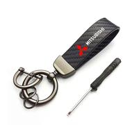 WENNIANJIA 1 Pièce Porte-clés Voiture pour Mitsubishi Colt Z30 2004-2012, Accessoires Porte-clés de Voiture Décoration Voiture,B