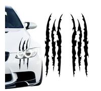 Wennicy Autocollants de Griffes de Monstre Personnalisés Un Paire Style Sauvagede Griffes de Monstre Adaptés à Divers Modèles de Véhicules Stickers Pour Voiture Autocollants de Décoration