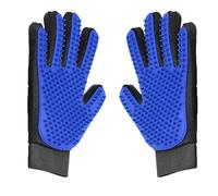 Wennicy Une Paire Gant Poils Animaux Gant Brossage Chat Gant de Massage pour Animaux de Compagnie Chien Chat,Efficace pour Le Massage - Design amélioré à Cinq Doigts