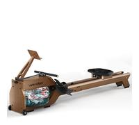 Wenoker Rameur d'eau pour la maison - Pliable - En bois massif - Avec écran Bluetooth professionnel et support pour tablette - Charge maximale : 160 kg