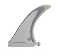 Wenoup Aileron Surf pour Longboard avec Profil Courbé et Quincaillerie Incluse pour Manœuvres s et Contrôle, Color to 4, 9 Pouces