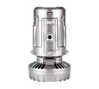 Wenoup Lanterne Solaire de Camping avec, Lampe de Camping Portable avec de Plafond, Lampe électrique pour La Randonnée et Le Camping, Argent