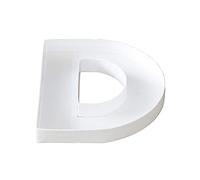 WENPACK Boîte en carton à remplir en forme de lettre en papier mâché de 20,8 cm pour bonbons, bonbons d'anniversaire (D)