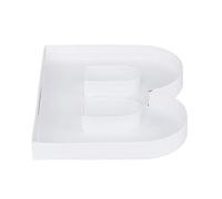 WENPACK Boîte en carton à remplir en forme de lettre en papier mâché de 20,8 cm pour bonbons, friandises d'anniversaire (B)