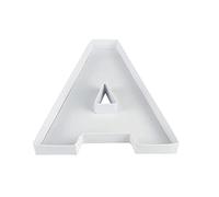 WENPACK Boîte en carton en forme de lettre à remplir en papier mâché de 20,8 cm, pour bonbons, friandises d'anniversaire (A)