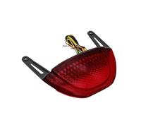 Wenqu Feu Arrière À LED pour Moto De Stop Clignotant pour Cbr600rr pour CBR 600 RR pour F5 pour PC40 2007 2008 2009 2010 2011 2012 Moto Feu Arrière(Red)