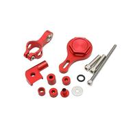 Wenqu Moto Amortisseur pour YZFR6 pour YZF-R6 pour YZFR1 pour YZF-R1 pour YZF pour R6 pour R1 Direction Moto Stabiliser Support D'amortisseur Contrôle Sécurité(Bracket Red)