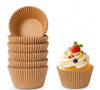 WENRENMK 100 Pièces Caissettes Cupcake, Grand Caissette Muffins Papier