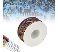 WENRERO Fil Electronique Souple 265 m Wire Wrapping Fil Multicolore Fil Electrique Modelisme 30WAG Câble de Test en Cuivre Solide Câble d'Emballage d'Essai d'Isolation pour Ordinateurs Portables, PCB