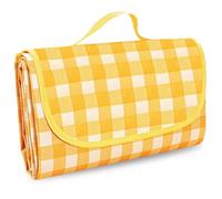 Wenrescry Couverture de Pique-Nique Imperméable 200 x 200 cm, Tapis de Plage Anti-Sable Pliable, Résistant aux Déchirures pour Camping et Activités Extérieures, Portable et Confortable