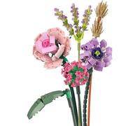 Wenrescry Kit de Construction de Bouquet de Fleurs artificielles à Faire soi-même avec Roses - Décoration de Maison pour Adultes - Kit de décoration créative pour Salon, Bureau et Anniversaire