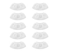 Wenrescry Lot de 10 accessoires pour nettoyeur à vapeur, ensemble de revêtement en microfibre - Chiffons de rechange pour nettoyeur à vapeur portable, chiffons en éponge adaptés aux machines à laver