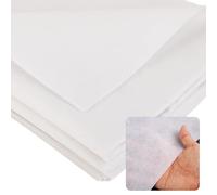 wenrescry Tissu Thermocollant Couture 300 x 100 cm - Entoilage Thermocollant Léger 50 g/m² pour Tissus Légers et Moyens - Renfort Thermoadhésif pour Projets de Couture et Bricolage