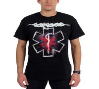 WENROU Carcass T-shirt pour homme, Noir , XL