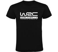 WENROU DIRENJIE Camiseta Negra WRC Championnat du monde de rallye Hombre S M L XL XXL 100 % algodn noir-S, Noir , S