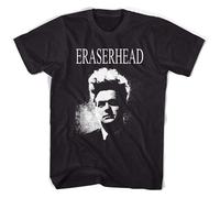 WENROU Eraserhead David Lynch Horror T-shirt unisexe Noir, Noir , 3XL