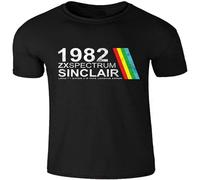 WENROU Sinclair ZX Spectrum Retro T-Shirt 80S Video Game Gift Sega Mens T-Shirt XL