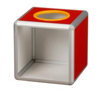 Wensmy Boîte à tombola pliable en acrylique transparent - Boîte à tirage de prix amovible - Boîte de don transparente pour collecte de fonds