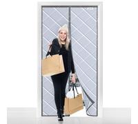 WENT Rideaux Thermiques 60 x 150 cm. Rideaux isolants. Leur conception épaisse et anti-courants d'air permet de conserver efficacement la chaleur à l'intérieur. Installation rapide sans outils. Gris