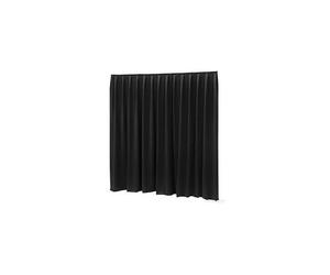 Wentex P&D Curtain Dimout 300x300 Pipe & Drape rideau plissé noir