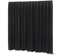 Wentex P&D Curtain Dimout 300x400 Pipe & Drape rideau plissé noir