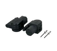 Wentex Pipe & Drape kit adaptateur pour support de rideau (rond), noir