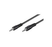Goobay 50449 câble audio 2,5 m 3,5mm Noir