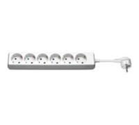 Goobay Steckdosenleiste 6-fach, 3m Wh
