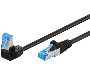 Wentronic 51561 câble de réseau Noir 10 m Cat6a S/FTP (S-STP)
