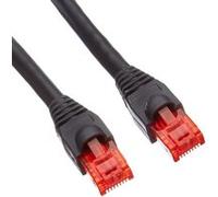 Goobay Câble patch Cat6 55439 - UTP extérieur en polyéthylène Noir 75 m
