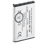 Wentronic 74579-GB Batterie de Rechange pour Casio NP-20