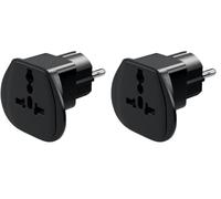 Wentronic 94028 Adaptateur Prise d'alimentation - adaptateurs Prises d'alimentation (5,1 cm, 6,5 cm, 5,1 cm) (Lot de 2)