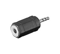 Wentronic A 228 - adaptateurs et connecteurs de câbles (2.5 mm, 3,5 mm, Mâle/Femelle, Noir)