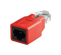Wentronic Adaptateur modulaire Fiche RJ45 vers prise RJ45