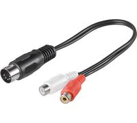 Wentronic 50002 Câble 0.2 m Noir