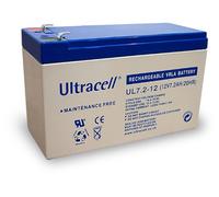 Wentronic Batterie au plomb Ultracell 12 V 7,2 Ah Faston 187-4,8mm (Import Allemagne)