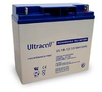 Wentronic Batterie plomb Ultracell 12 V 18 Ah Filetage M5 (Import Allemagne)