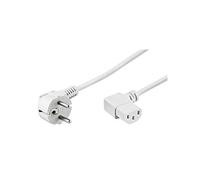 Goobay 93120 Câble D'Alimentation, 5 m Longueur, Blanc