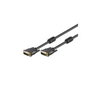 Wentronic câble dvi-d dual link connecteur dvi-d (24+1) vers connecteur dvi-d (24+1) 1,8 m
