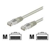 wentronic - Câble réseau - RJ-45 (M) pour RJ-45 (M) - 20 m - FTP - CAT 5e - gris G