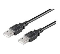 Wentronic Câble USB 3.0 Fiche A / Fiche A 1,8m Noir (Import Allemagne)