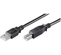 CABLE A/B USB 2.0 HiSpeed (Mâle/Mâle) - 5 m BLACK