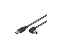 Wentronic câble usb 3.0 fiche a fiche b coudée 3m