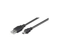 GOOBAY 50767 - Câble USB 2.0, fiche A vers fiche mini B, 1,8 m