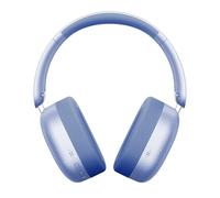 Wentronic Casque sans fil Bluetooth 5.4 pliable avec mode filaire de 3,5 mm, limite de volume sûre, 48 heures de lecture, appels clairs, son HD pour tout-petits/enfants/école/voyage, bleu