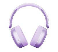 Wentronic Casque sans fil Bluetooth 5.4 pliable avec mode filaire de 3,5 mm, limite de volume sûre, 48 heures de lecture, appels clairs, son HD pour tout-petits/enfants/école/voyage, violet