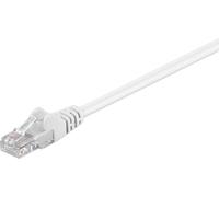 CAT 5e Câble de Liaison, U/UTP, Blanc, 15m Longueur de Câble