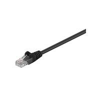 Wentronic CAT 5-300 UTP Black 3m 3m Noir câble de réseau - câbles de réseau (3 m, Noir)